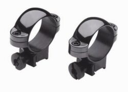 Burris Deluxe Solid Steel .22 Rings 1" Medium 0.80 Actual Height - Matte