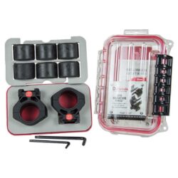 Burris Steel XTR Signature Scope Ring Set with Pos-Align Offset Inserts 30mm 1.25" Height - Matte